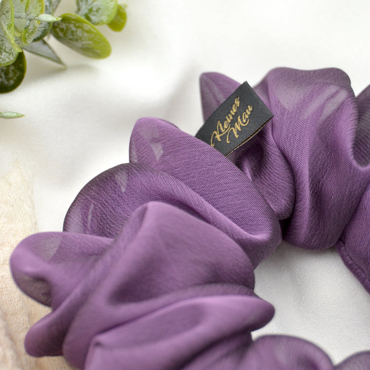 Voluminöser XL Scrunchie "Dusty Lilac"