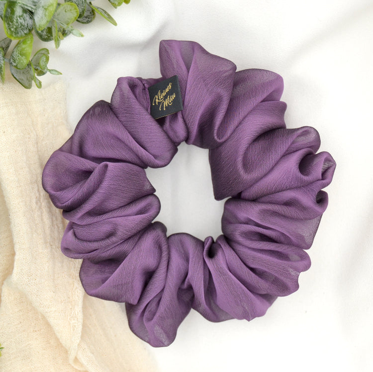 Voluminöser XL Scrunchie "Dusty Lilac"