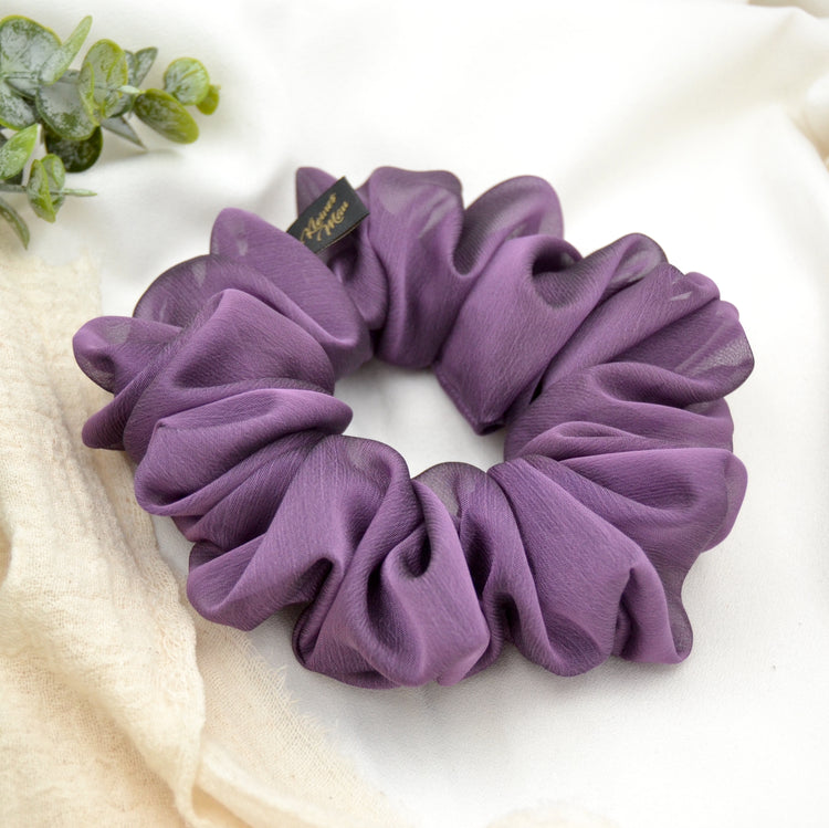 Voluminöser XL Scrunchie "Dusty Lilac"