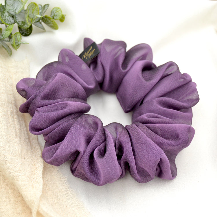 Voluminöser XL Scrunchie "Dusty Lilac"