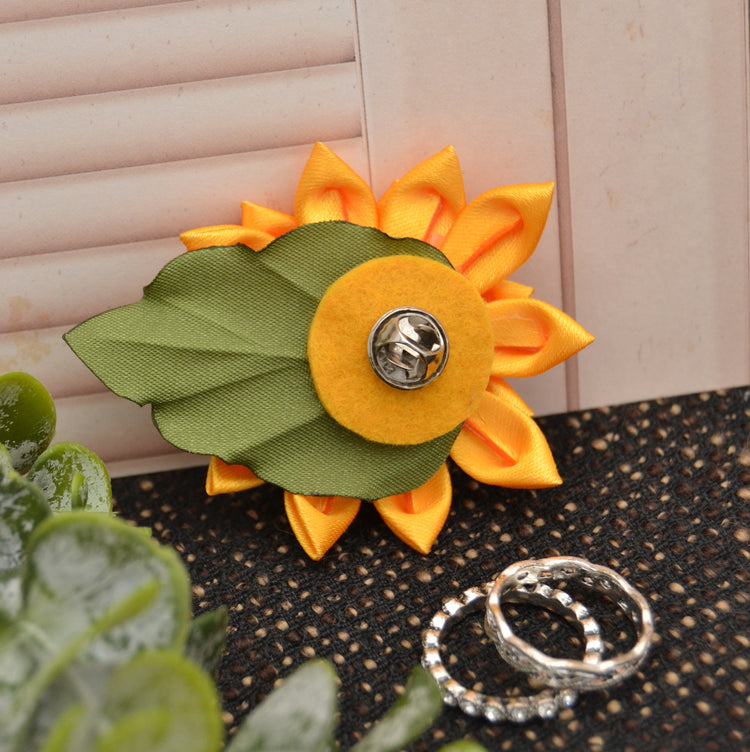 Stoffbrosche "Sunflower"
