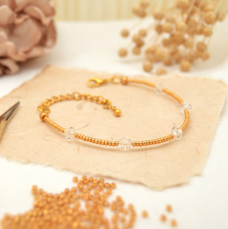 Filigranes Perlenarmband "Twinkle Twinkle"