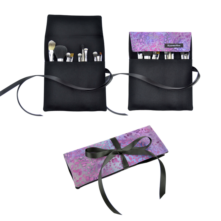 Make Up Pinselrolle "Ella"  Pinseltasche Gr.M