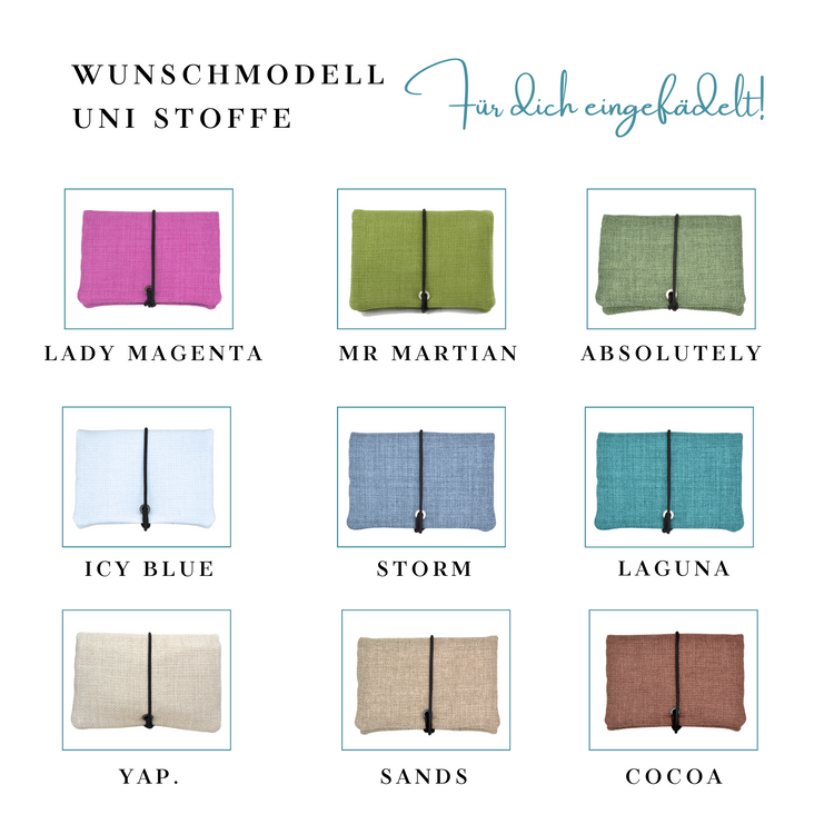 Dein Tabakbeutel Wunschmodell auf Bestellung: UNI / Einfarbig