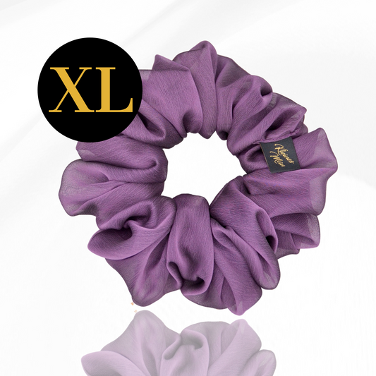Voluminöser XL Scrunchie "Dusty Lilac"